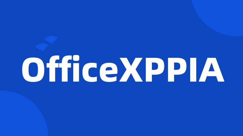 OfficeXPPIA