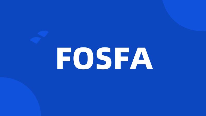 FOSFA