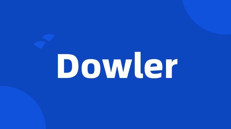 Dowler