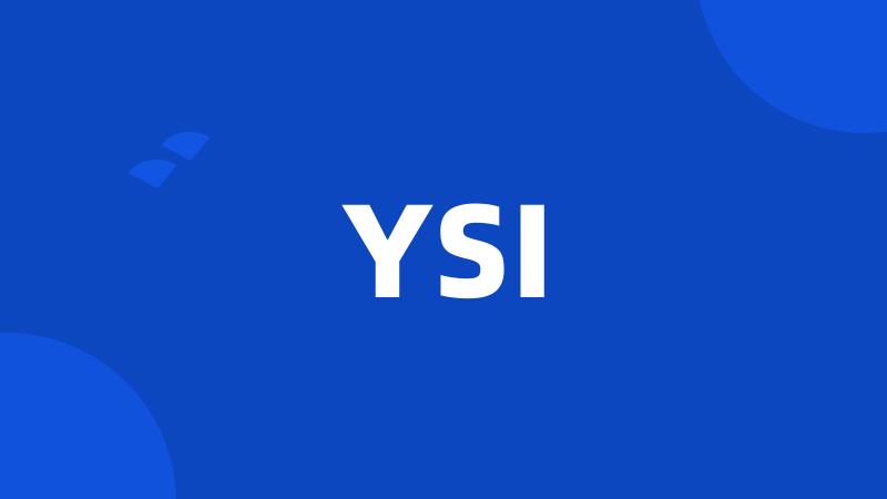 YSI