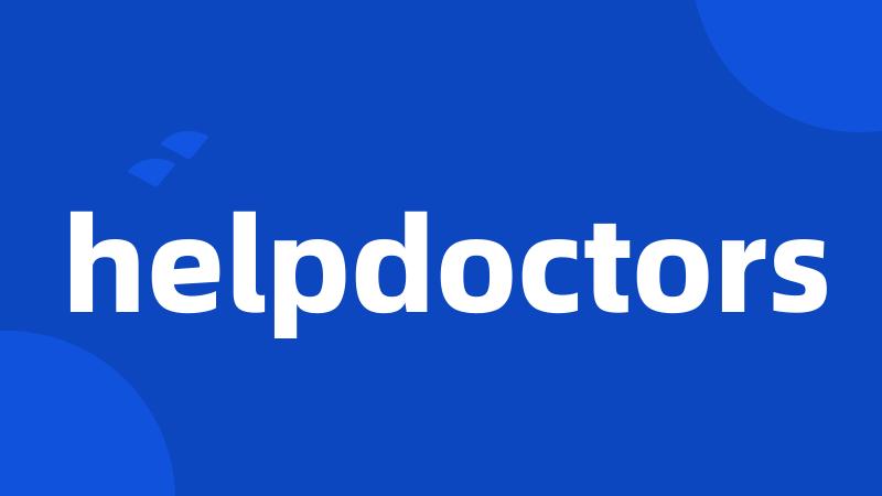 helpdoctors