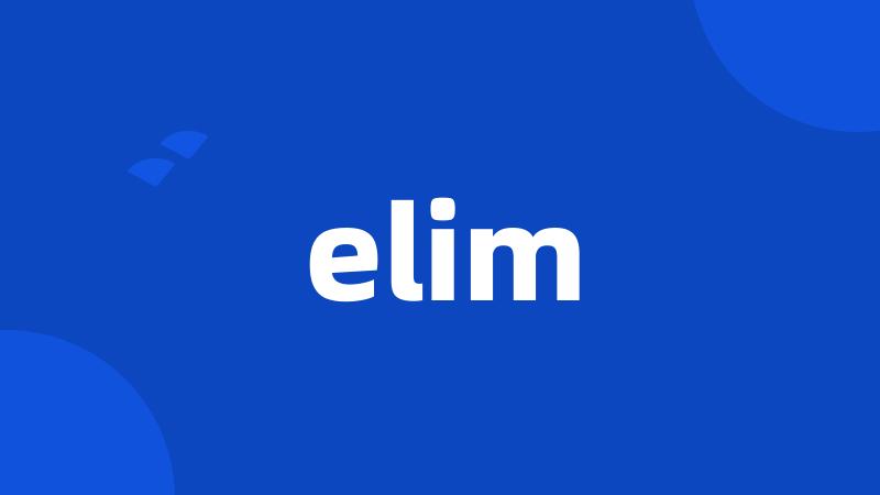 elim