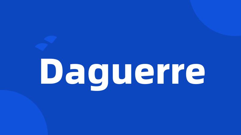 Daguerre