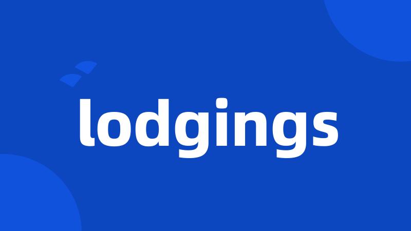 lodgings