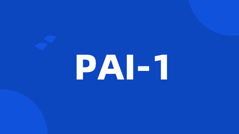 PAI-1