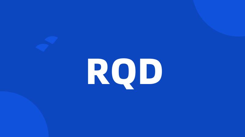 RQD