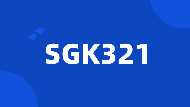 SGK321