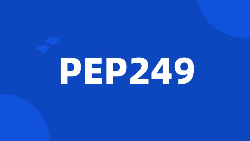 PEP249