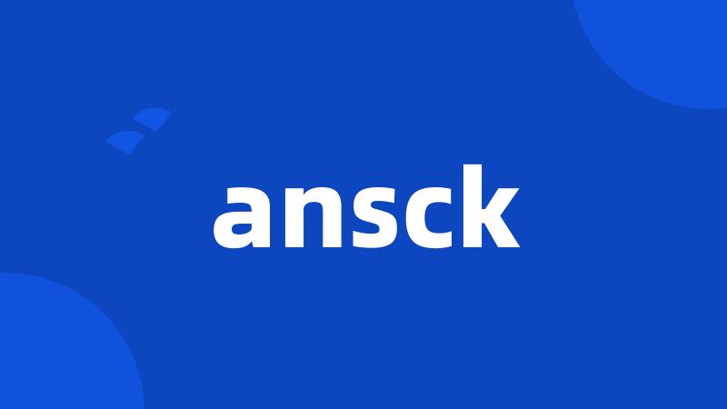 ansck