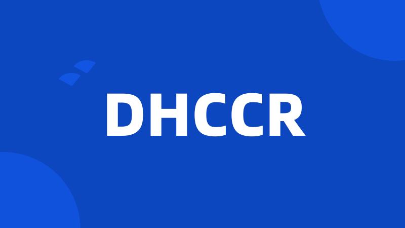 DHCCR