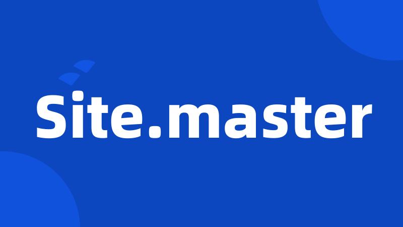 Site.master