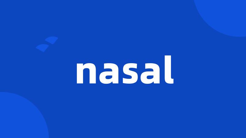 nasal