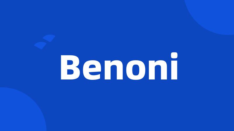 Benoni