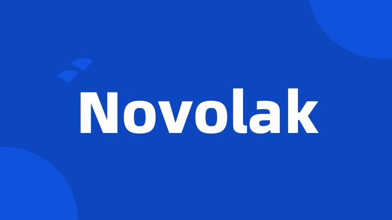 Novolak