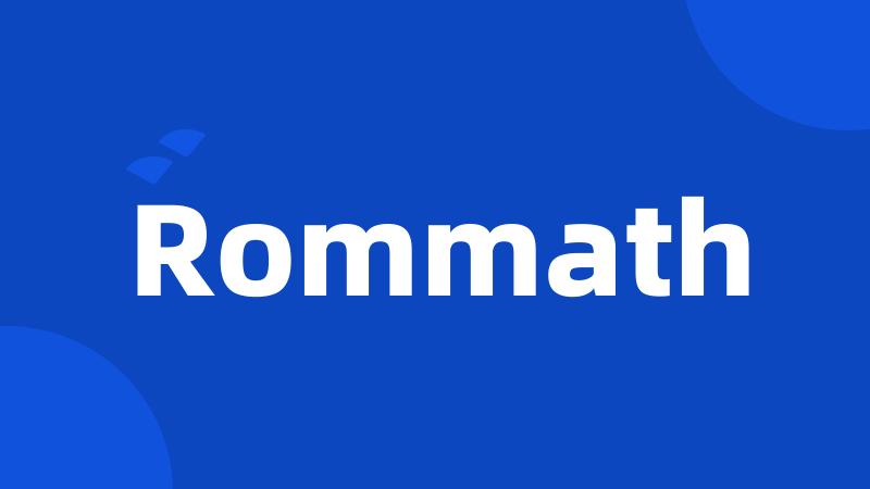 Rommath