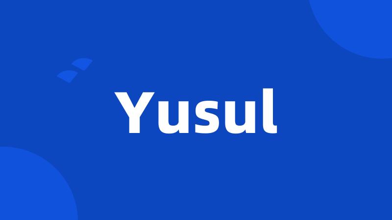 Yusul