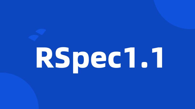 RSpec1.1
