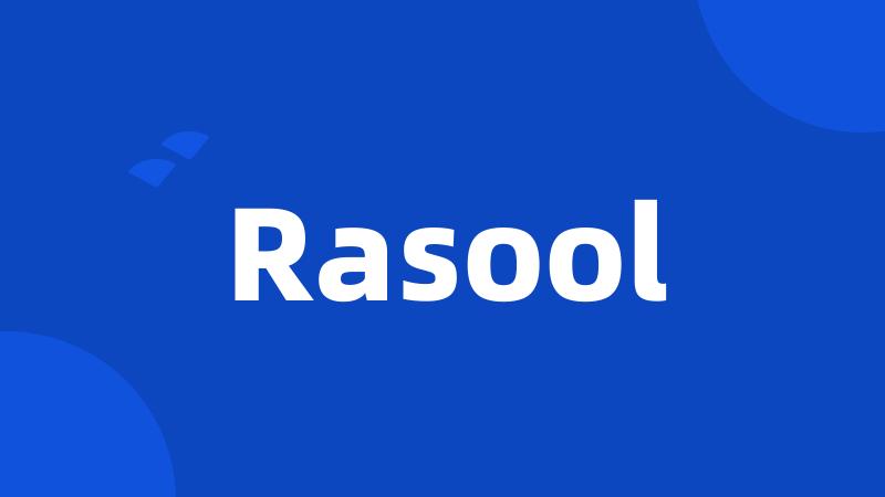 Rasool