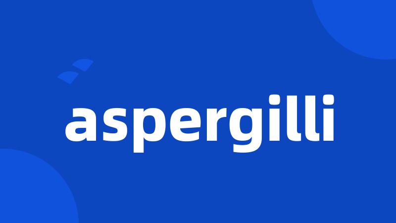 aspergilli