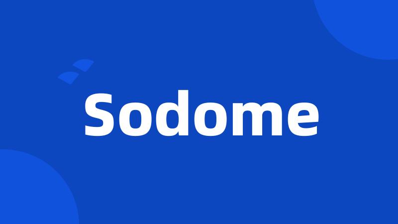 Sodome