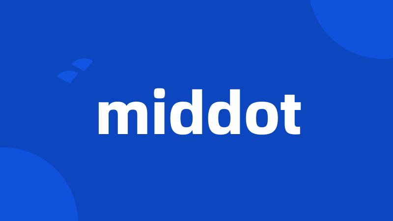 middot