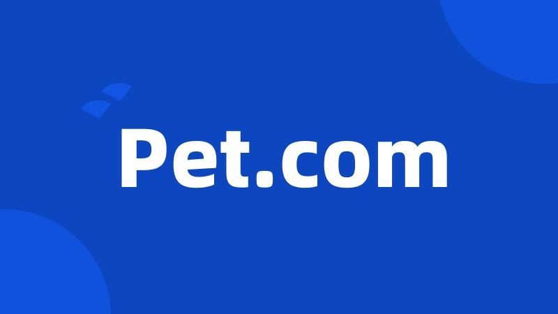 Pet.com