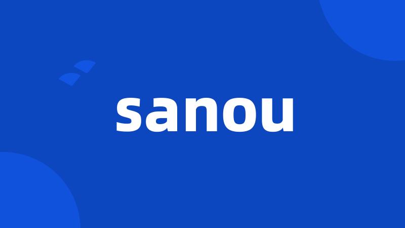 sanou