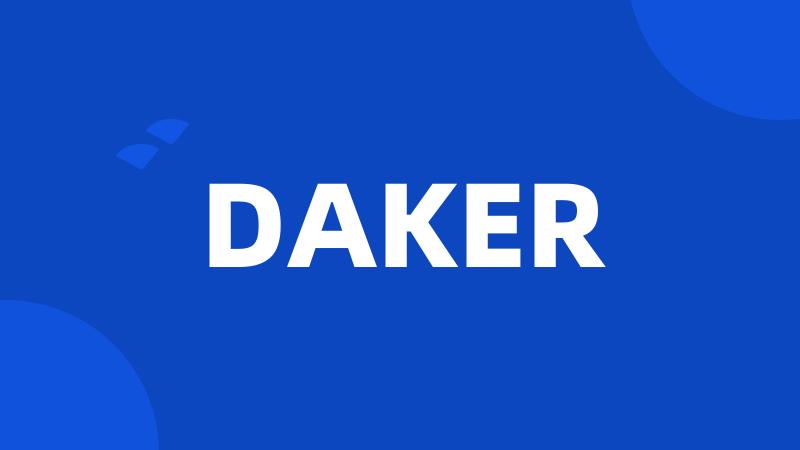 DAKER