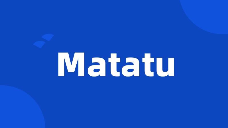 Matatu