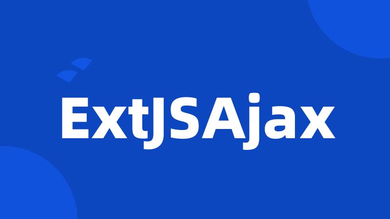 ExtJSAjax