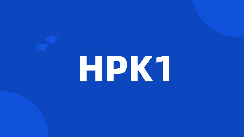 HPK1