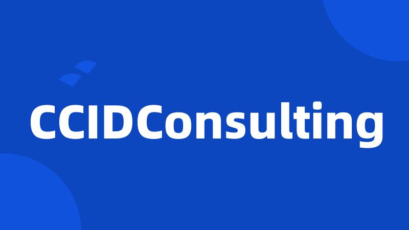 CCIDConsulting