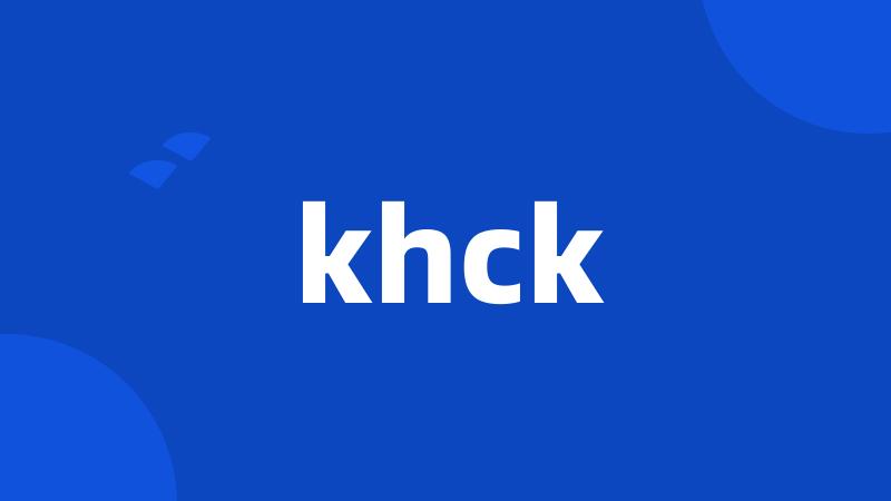 khck