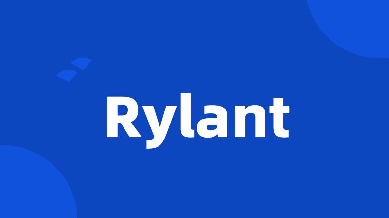 Rylant