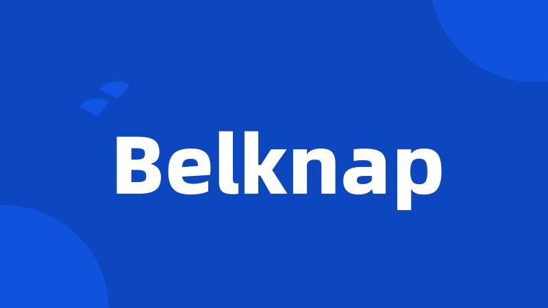 Belknap