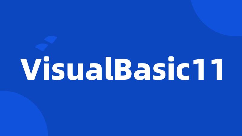 VisualBasic11