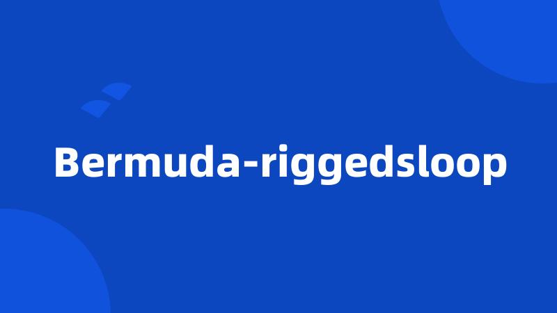 Bermuda-riggedsloop