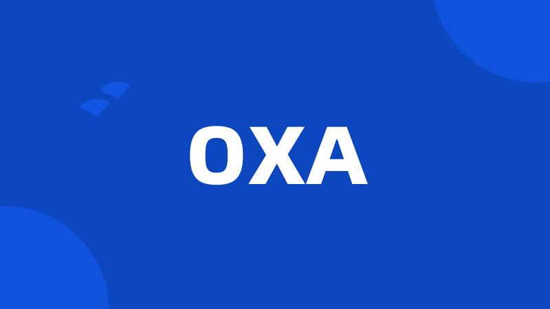 OXA