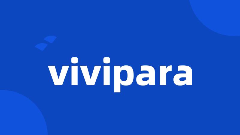 vivipara