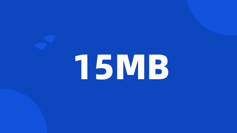 15MB