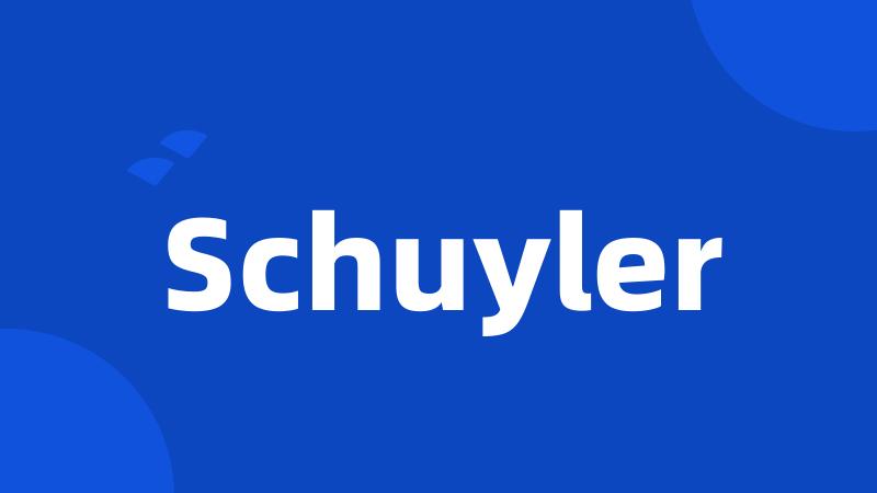 Schuyler