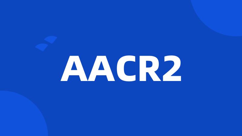 AACR2