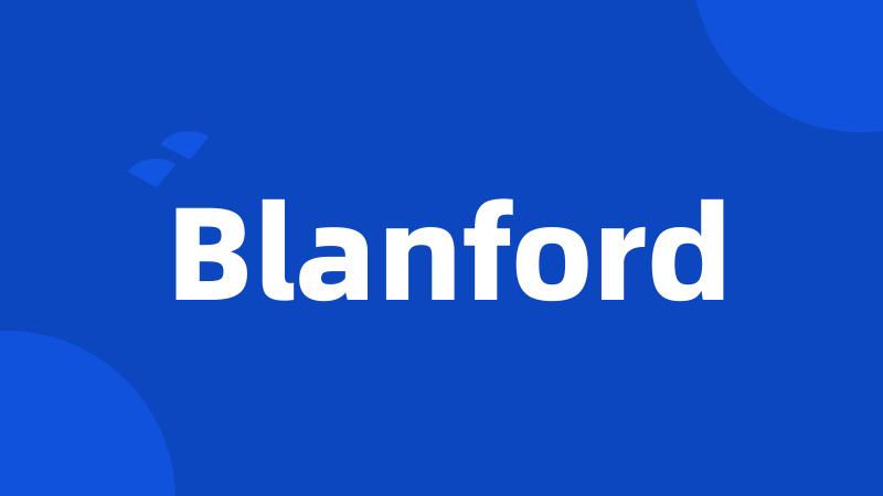 Blanford