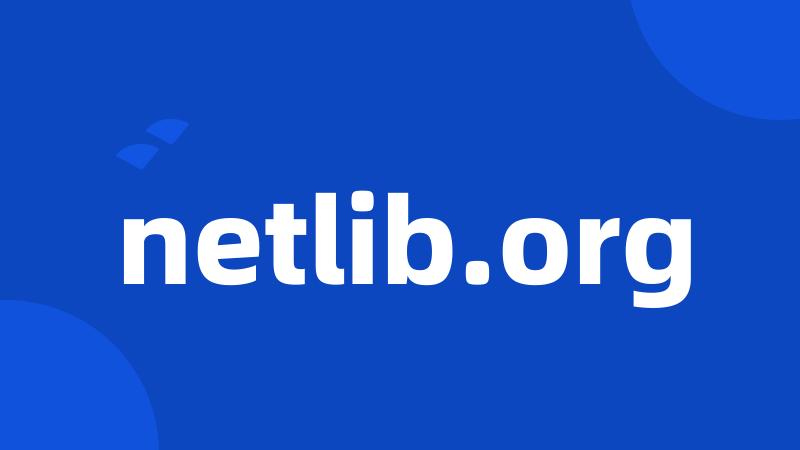 netlib.org