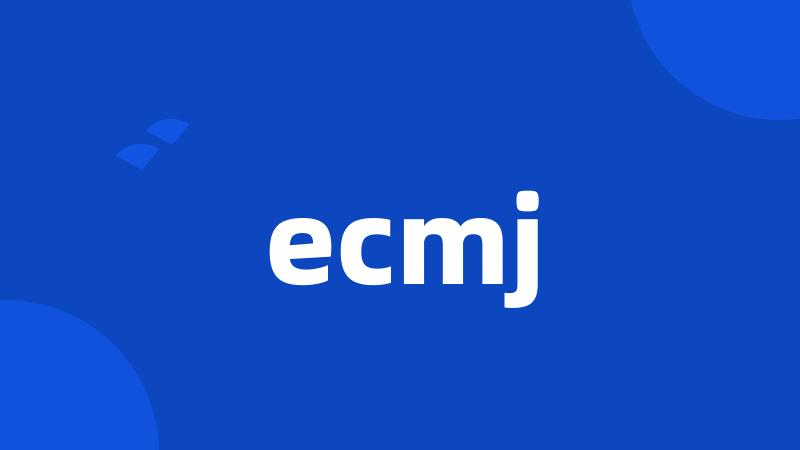 ecmj