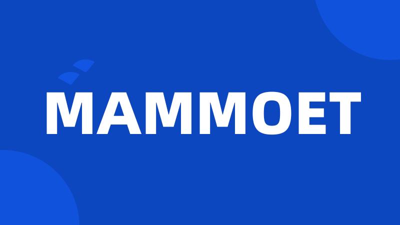 MAMMOET