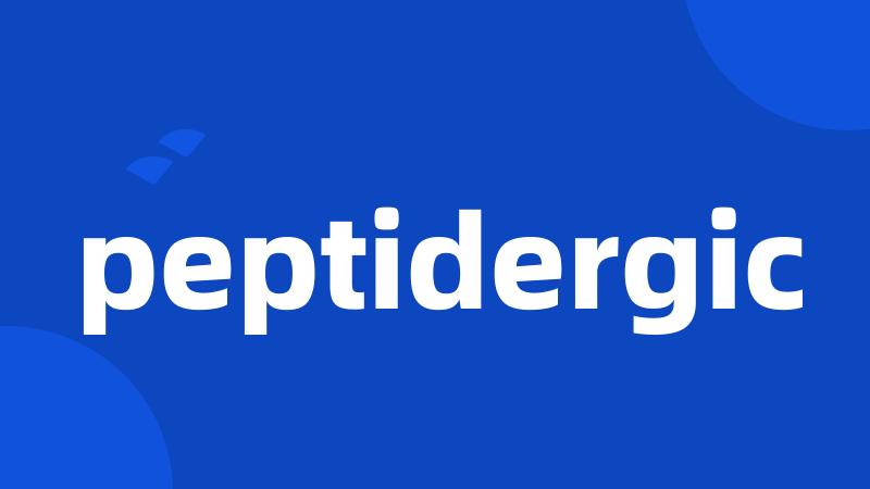 peptidergic