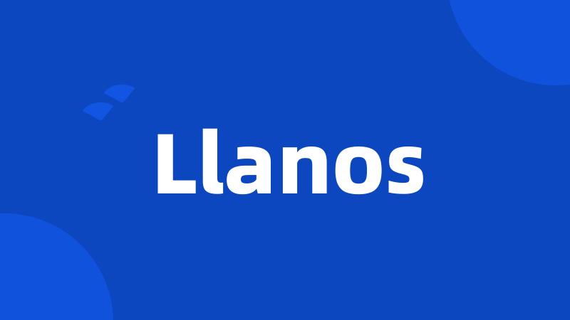 Llanos