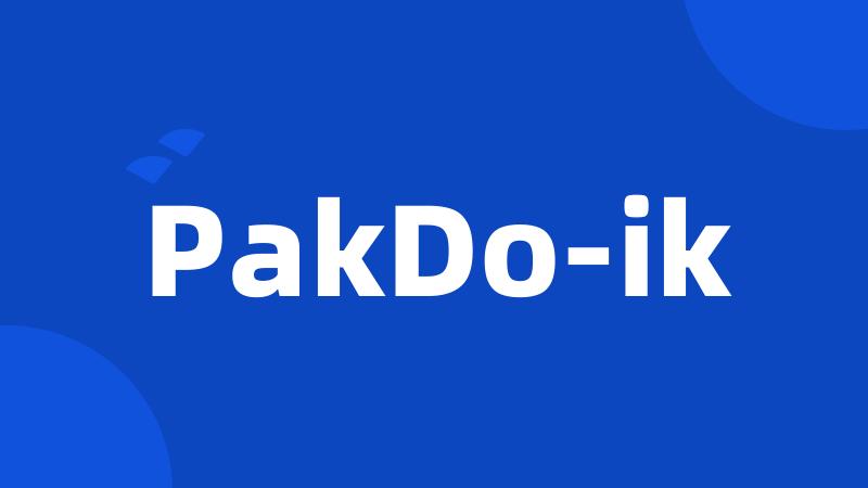 PakDo-ik