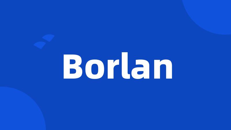 Borlan